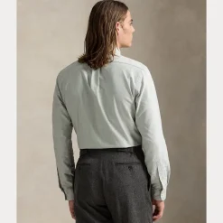 Polo Ralph Lauren miesten kauluspaita Long Sleeve Sport Shirt, vaaleanvihreä