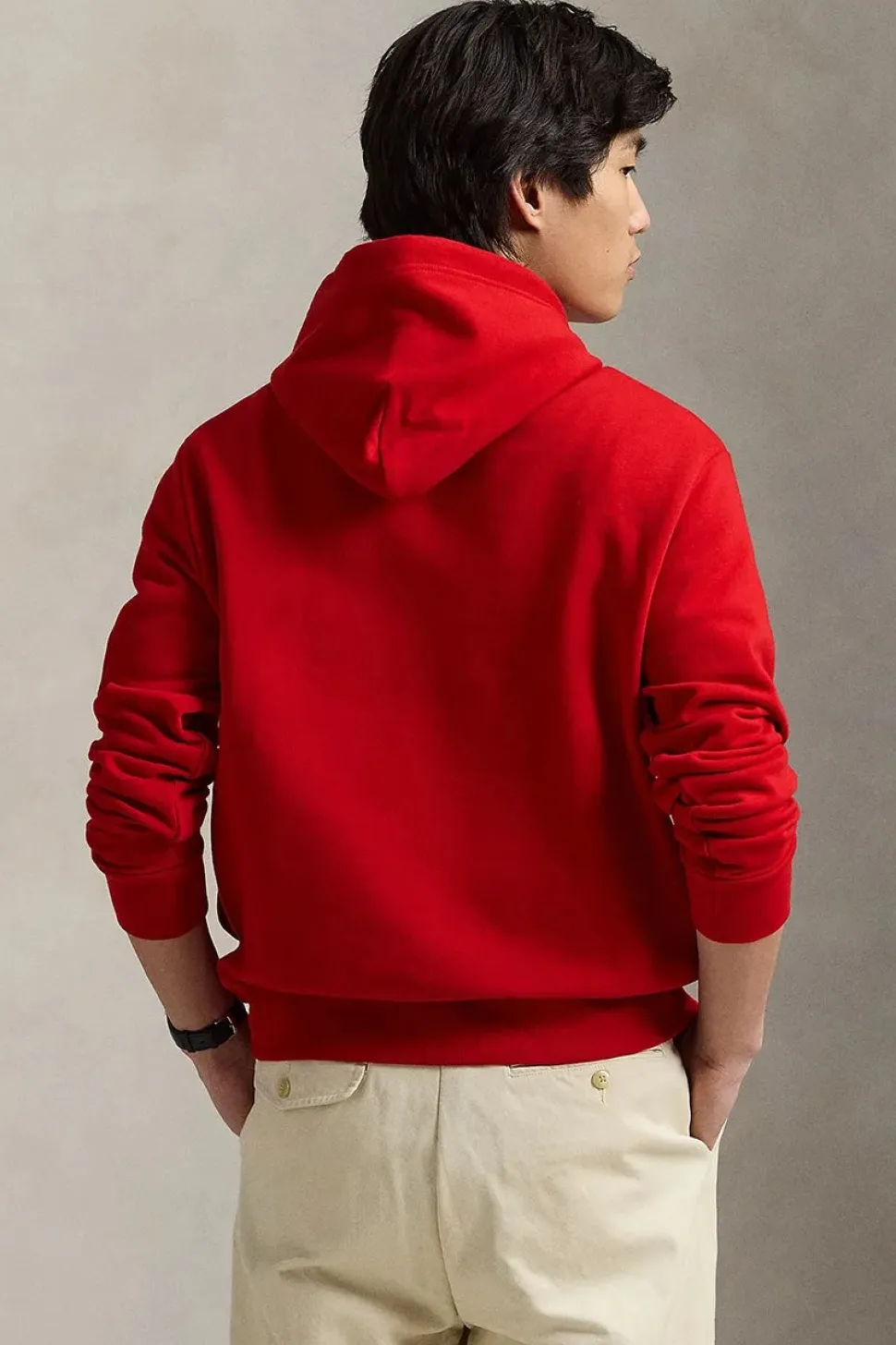 Polo Ralph Lauren Miesten Huppari, POLO BEAR HOODIE LUNAR NEW YEAR Punainen