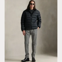 Polo Ralph Lauren miesten bombermallinen untuvatakki, COLDEN JTK INSULATED BOMBER Musta