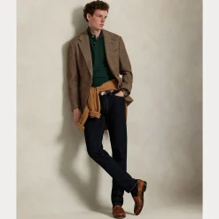 Polo Ralph Lauren miesten pikeepaita Polo Shirt Short Sleeve Knit, tummanvihreä