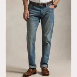 Polo Ralph Lauren miesten farkut, PARKSIDE ACT-FULL LENGTH-STRAIGH Sininen