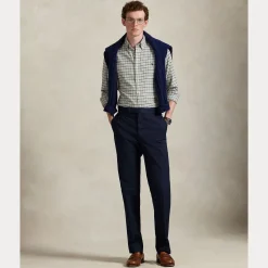 Polo Ralph Lauren miesten kauluspaita Long Sleeve Sport Shirt, vaaleanharmaa