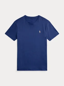 Polo Ralph Lauren miesten t-paita, SHORT SLEEVE-T-SHIRT Sininen, Indigo