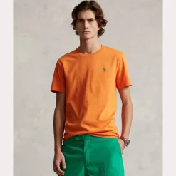 Polo Ralph Lauren miesten t-paita, SHORT SLEEVE-T-SHIRT Oranssi