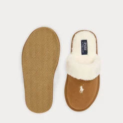 Polo Ralph Lauren naisten tossut Kelcie Flats, kameli