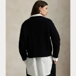 Polo Ralph Lauren naisten collegepusero POLO BEAR, musta