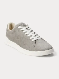 Polo Ralph Lauren tennarit, HRT CT II-SNEAKERS-LOW TOP LACE Vaaleanharmaa
