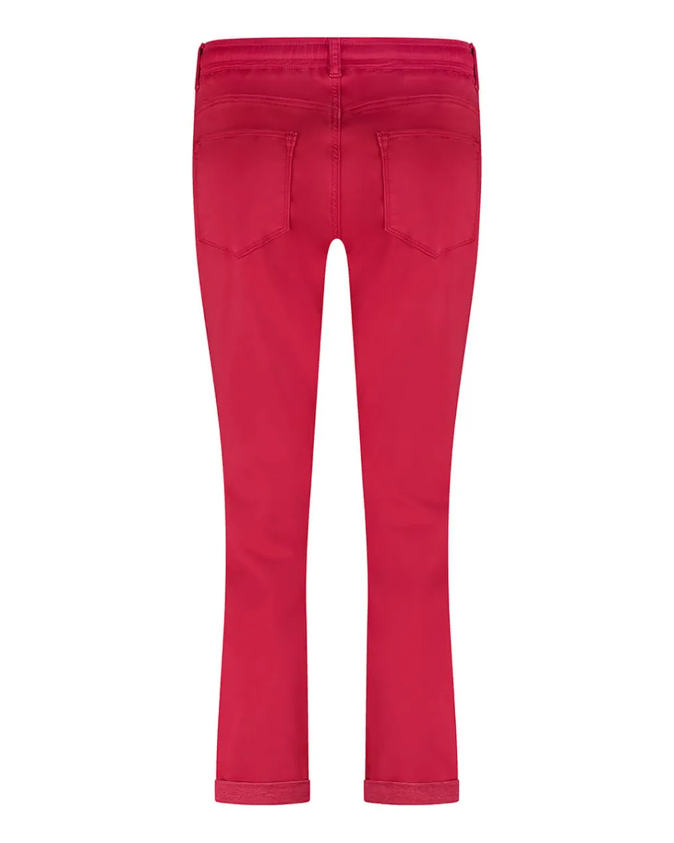 Red Button naisten housut, TESSY JOG COLOUR Punainen