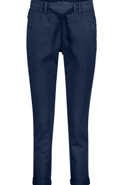 Red Button Naisten Housut, TESSY CRP JOG COLOUR Tummansininen