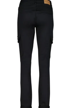 Red Button Naisten Housut, CARGO JOG COLOR Musta