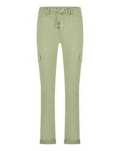 Red Button naisten housut, CARGO JOG COLOR Vihreä