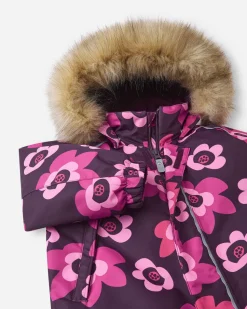 Reima lasten toppahaalari, LAPPI TALVIHAALARI PINKKI KUOSI