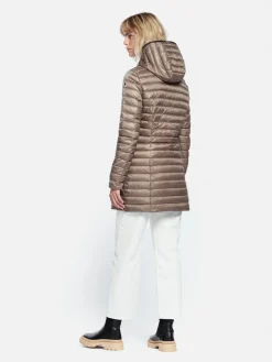 Reset Naisten Kevytuntuvatakki, KYOTO LIGHTDOWN JACKET Hiekka