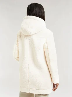 Reset Naisten Takki, IROISE TEDDY MIX TAKKI Luonnonvalkoinen