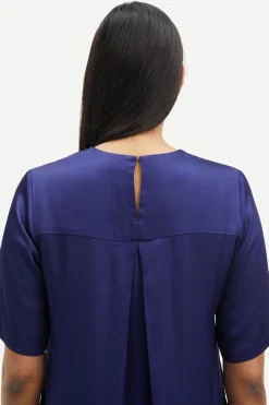 Samsoe and Samsoe naisten mekko, SADENISE LONG DRESS 14905 Sininen