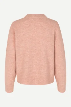 Samsoe and Samsoe Naisten Neule, Anour Vaaleanpunainen