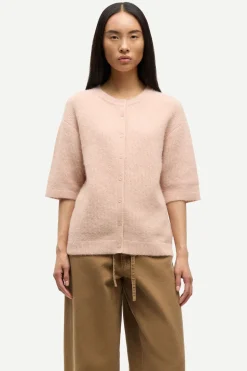 Samsoe and Samsoe naisten neuletakki, SAANOURA SS CARDIGAN 7355 Vaaleanpunainen