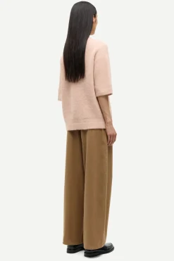 Samsoe and Samsoe naisten neuletakki, SAANOURA SS CARDIGAN 7355 Vaaleanpunainen