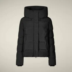 Save The Duck naisten takki, ARENA LYHYT VANUTAKKI Musta