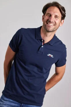 Sebago miesten pikeepaita, AUTHENTIC LOGO PIQUE Tummansininen