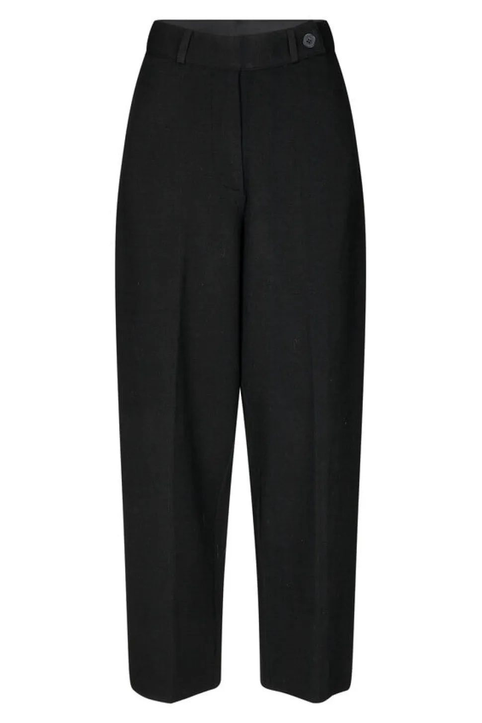 Second Female Naisten Housut, STINNA KNIT TROUSERS Musta