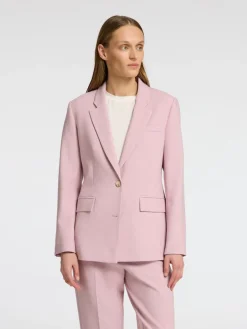 Selected Femme Naisten Bleiseri, AD-SLFRITA LS CLASSIC BLAZER MEL NOOS Vaaleanpunainen