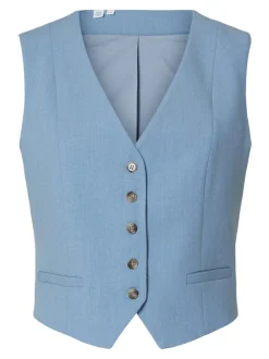 Selected Femme naisten liivi, SLFRITA-FREIA VEST Vaaleansininen