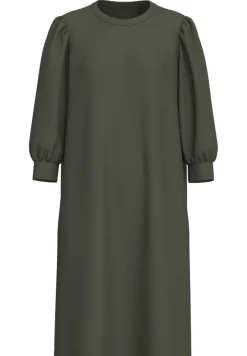Selected Femme naisten mekko, SLFTENNY SWEAT DRESS Tummanvihreä