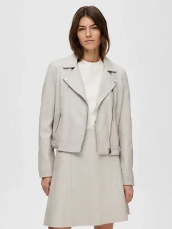 Selected Femme Naisten Nahkatakki, Katie Leather Jacket Kitti