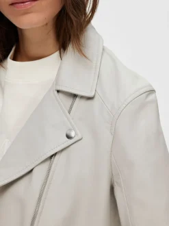 Selected Femme Naisten Nahkatakki, Katie Leather Jacket Kitti