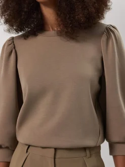 Selected Femme Naisten Pusero, SLFTENNY 3/4 SWEAT TOP NOOS Kitti