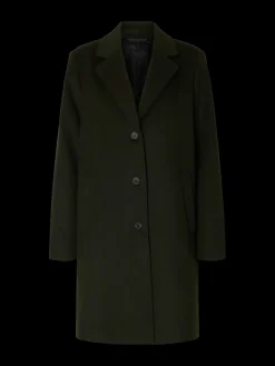 Selected Femme naisten takki, SLFSASJA LANO COAT Deep Depths Melange