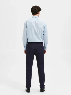 Selected Homme Miesten Housut, LIAM TRS FLEX NOS Navy Blazer