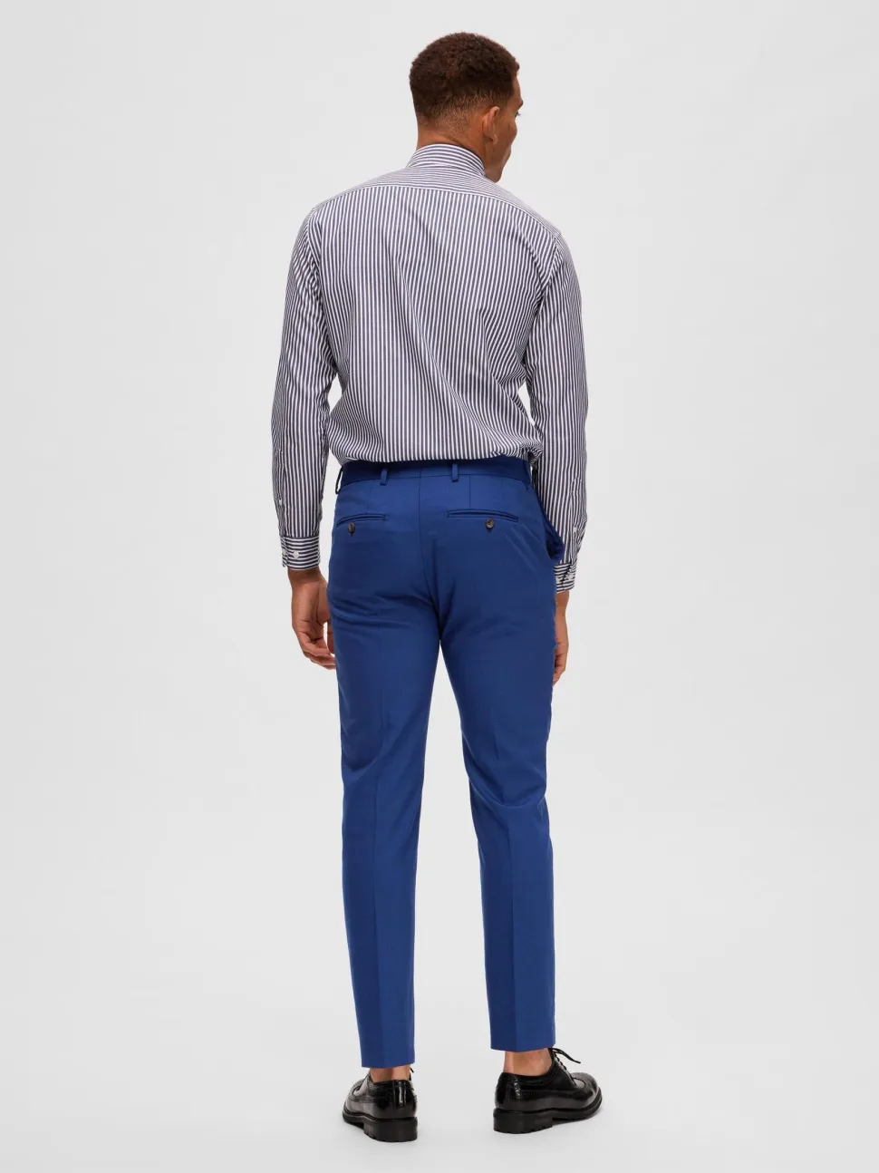 Selected miesten housut SLHSLIM-NEIL TRS, sininen