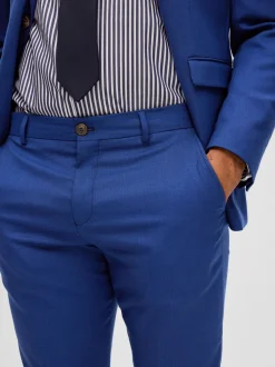 Selected miesten housut SLHSLIM-NEIL TRS, sininen