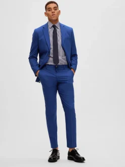 Selected miesten housut SLHSLIM-NEIL TRS, sininen