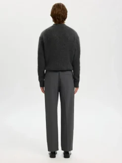 Selected miesten housut SLHLOOSE-MAGS TRS EX, Asphalt