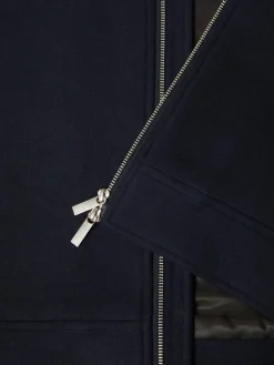 Selected Miesten Villakangastakki, FILIP WOOL JACKET Tummansininen