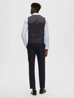 Selected Pukuliivi, LIAM VEST FLEX Navy Blazer