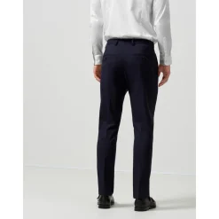 Selected Puvun Housut,One Logan Tummansininen