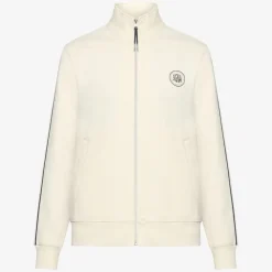 Signal miesten collegepaita Mattssi Zip Sweat Cardigan, luonnonvalkoinen