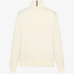 Signal miesten collegepaita Mattssi Zip Sweat Cardigan, luonnonvalkoinen