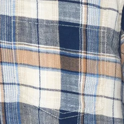 Signal Miesten Kauluspaita, GRIND CHECK Sininen Kuosi