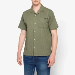 Signal miesten kauluspaita, WILLY SI SHIRT Raidallinen Vihreä