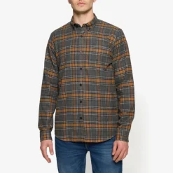 Signal miesten kauluspaita Svenssi Check Mix, meleerattu graffiitti