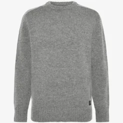 Signal miesten neulepusero KosmusSI wool crewneck, vaaleanharmaa