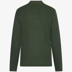Signal miesten neulepusero KALLESI STRUCTURE CREW, vihreä