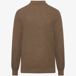 Signal miesten neulepusero Klassi Structure Polo, kaakaonruskea