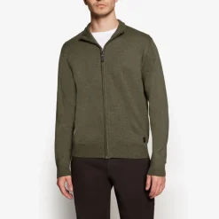 Signal miesten neuletakki KEANSI CARDIGAN, vihreä