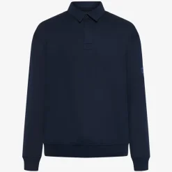 Signal Miesten Pitkähihainen, SWEAT POLO Tummansininen